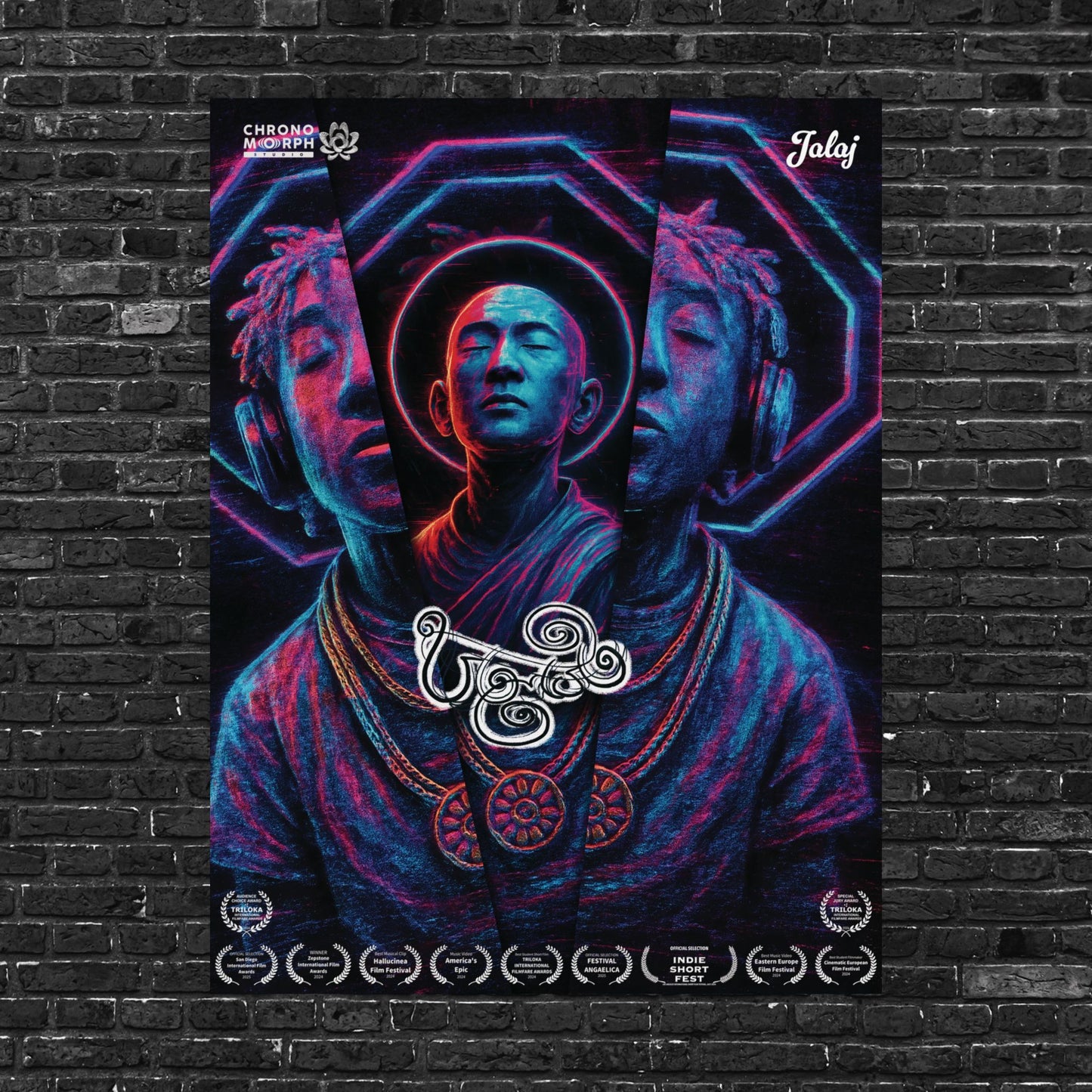 JALAJ Official Poster – Award-Winning Animated Music Video Art