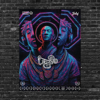 JALAJ Official Poster – Award-Winning Animated Music Video Art