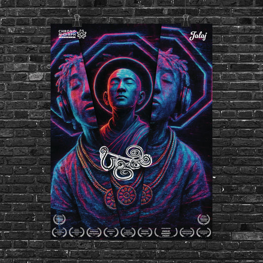 JALAJ Official Poster – Award-Winning Animated Music Video Art