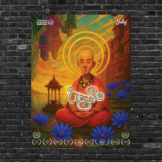 JALAJ Official Poster II Award-Winning Animated Music Video Art