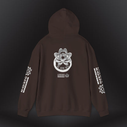 Alive is a Tempo x Be Here Now Hoodie | Chronomorph Studio Temporal Series – Dual Graphic Edition