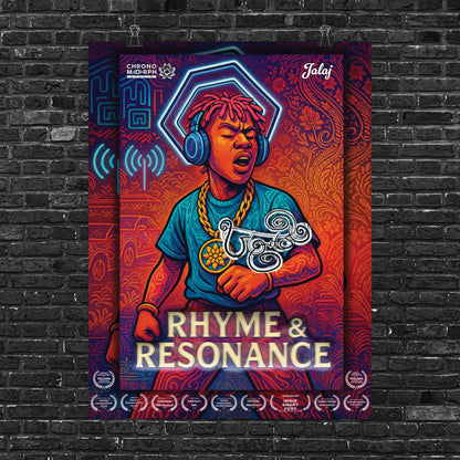 JALAJ Official Poster IV Award-Winning Animated Music Video Art