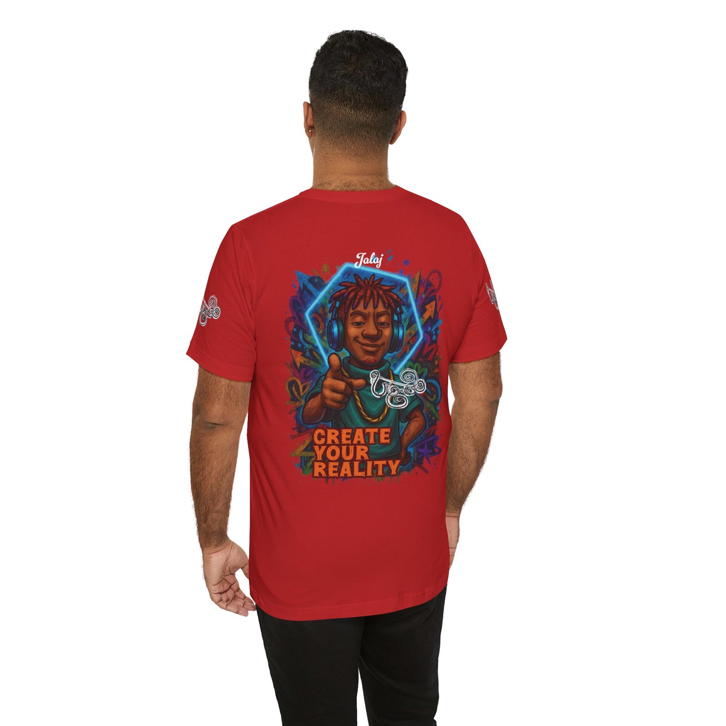 “Flush Your Karma / Create Your Reality”  Dual-Sided Graphic Tee