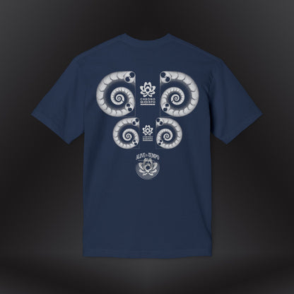 Alive is a Tempo | Chronomorph Studio Minimalist Graphic Tee – Temporal Edition