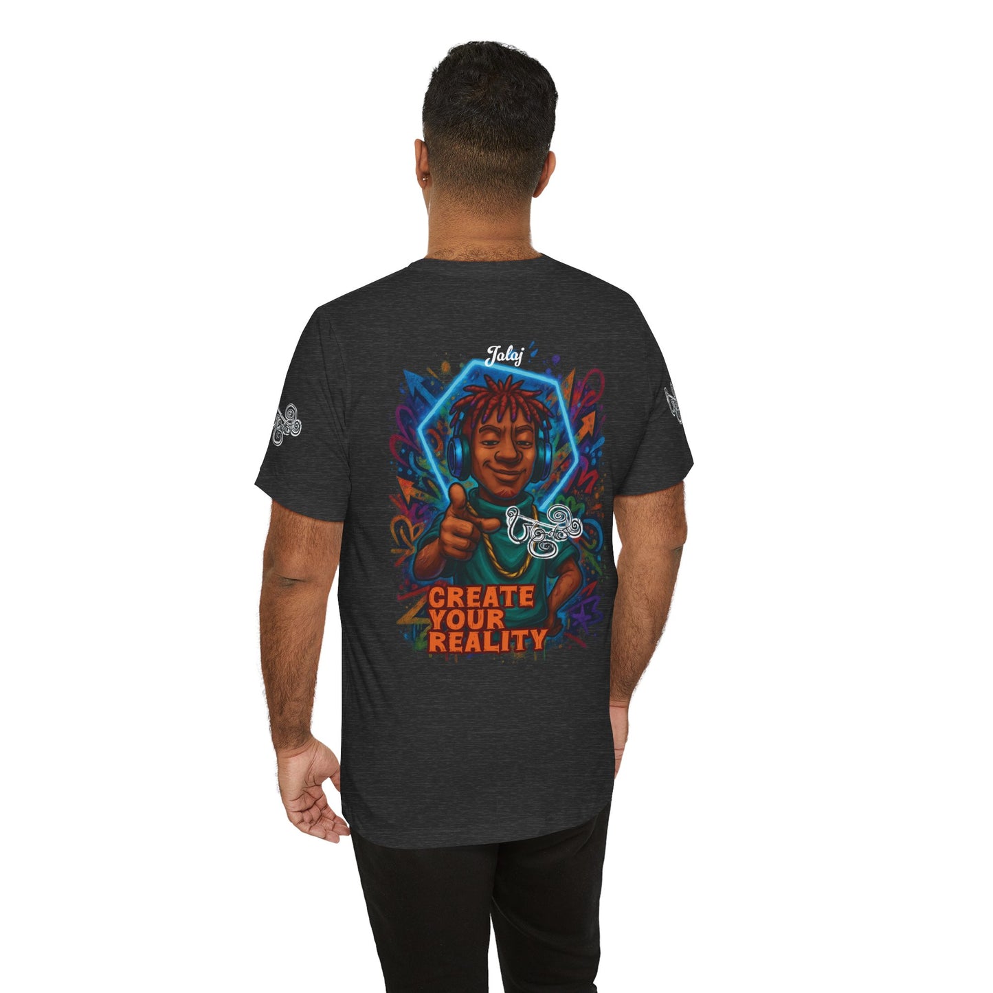 “Flush Your Karma / Create Your Reality”  Dual-Sided Graphic Tee