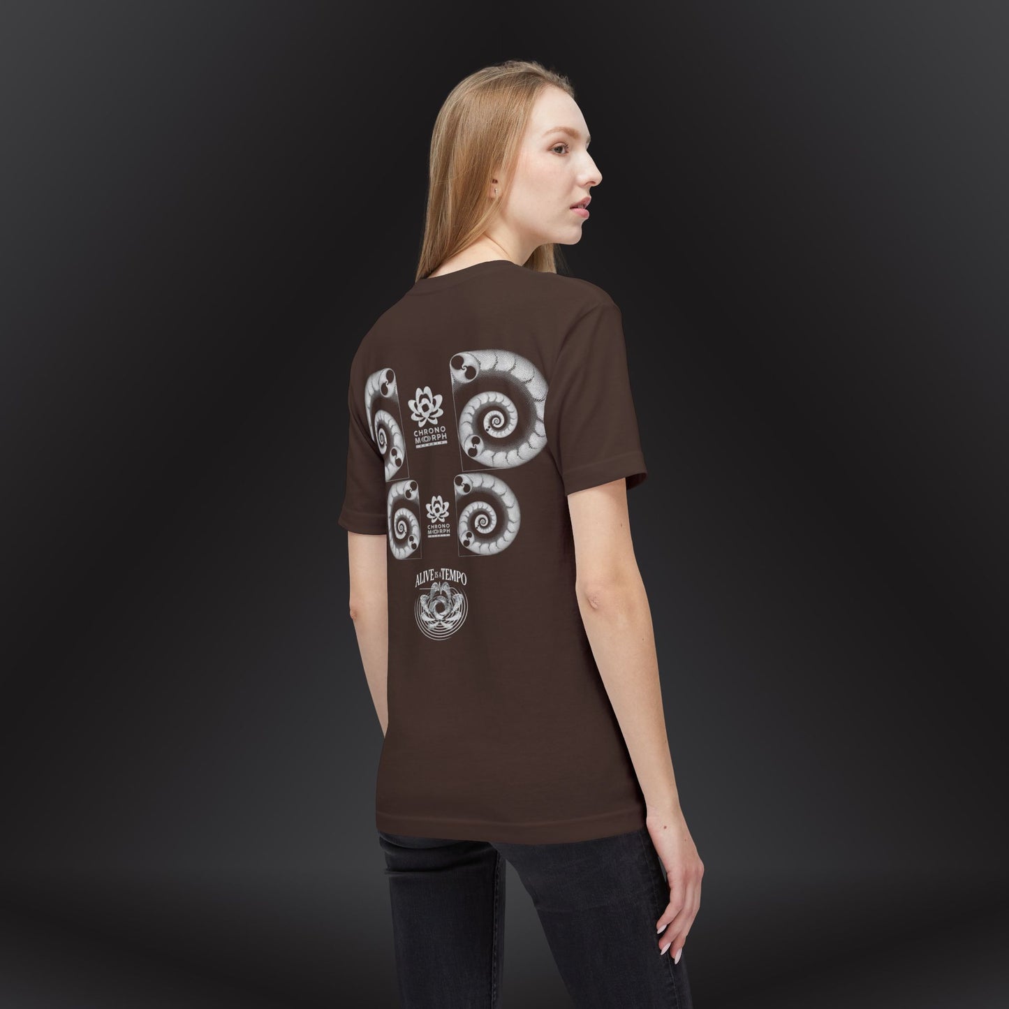 Alive is a Tempo | Chronomorph Studio Minimalist Graphic Tee – Temporal Edition