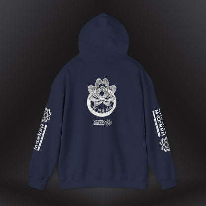 Alive is a Tempo x Be Here Now Hoodie | Chronomorph Studio Temporal Series – Dual Graphic Edition