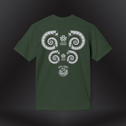 Alive is a Tempo | Chronomorph Studio Minimalist Graphic Tee – Temporal Edition