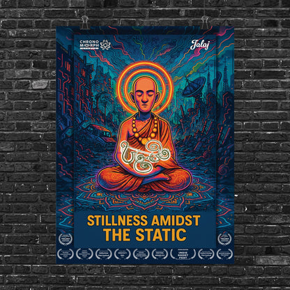 JALAJ Official Poster III Award-Winning Animated Music Video Art