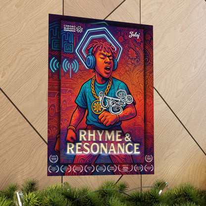 JALAJ Official Poster IV Award-Winning Animated Music Video Art