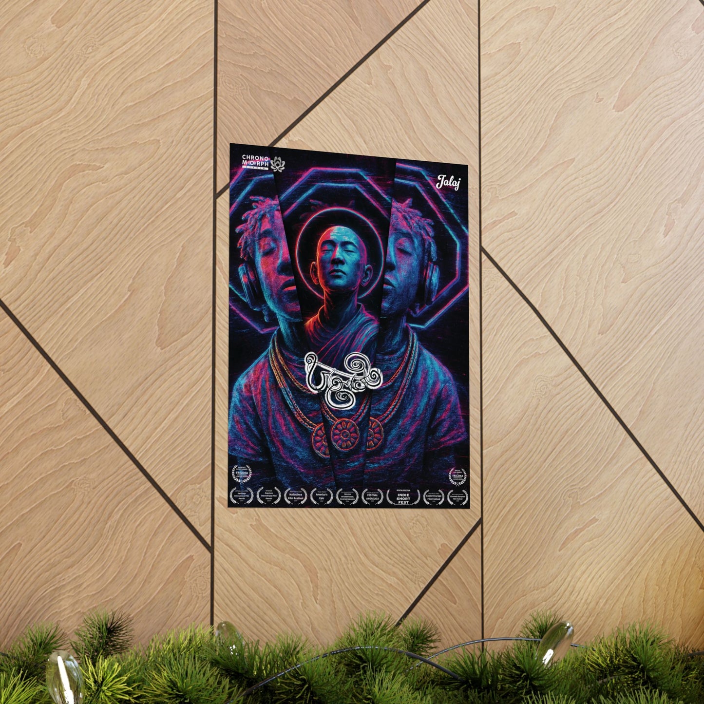 JALAJ Official Poster – Award-Winning Animated Music Video Art