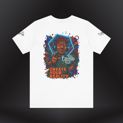 “Flush Your Karma / Create Your Reality”  Dual-Sided Graphic Tee