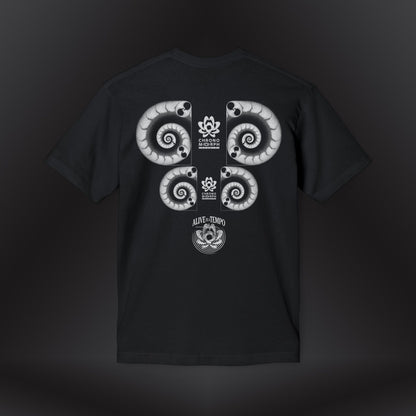 Alive is a Tempo | Chronomorph Studio Minimalist Graphic Tee – Temporal Edition
