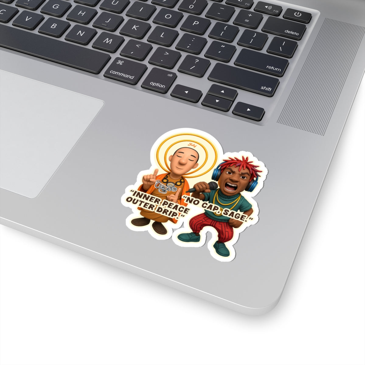 Jalaj: Inner Peace Outer Drip Vinyl Sticker