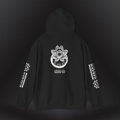 Alive is a Tempo x Be Here Now Hoodie | Chronomorph Studio Temporal Series – Dual Graphic Edition